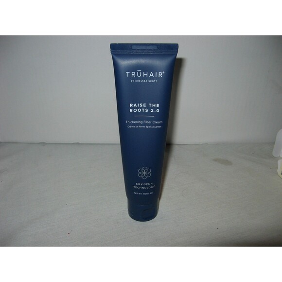 TruHair Chelsea Scott RAISE THE ROOTS 2.0 Thickening Fiber Cream 4oz New In Box - Picture 4 of 5